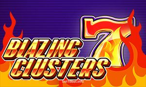 Imagem do jogo Blazing Clusters no Bet10